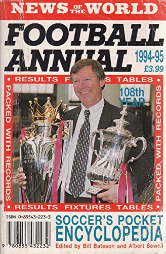 Stock image for News Of The World Football Annual 1994-95 for sale by Lion Books PBFA