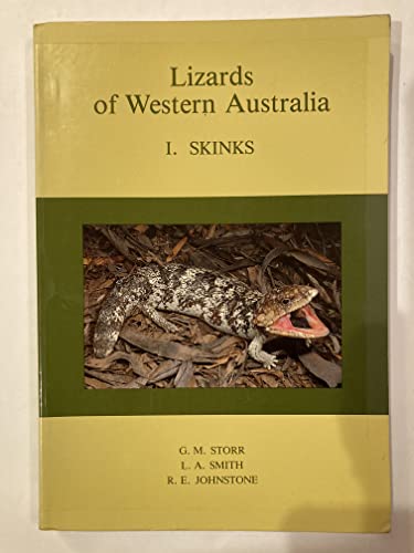 Stock image for Lizards of Western Australia: Skinks for sale by GF Books, Inc.