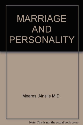 Marriage and Personality