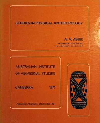 Beispielbild fr Studies In Physical Anthropology zum Verkauf von The Book Bin