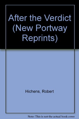 After the Verdict (New Portway Reprints) (9780855946531) by Robert Smythe Hichens