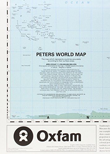 9780855982560: The Peters Projection World Map: Folded
