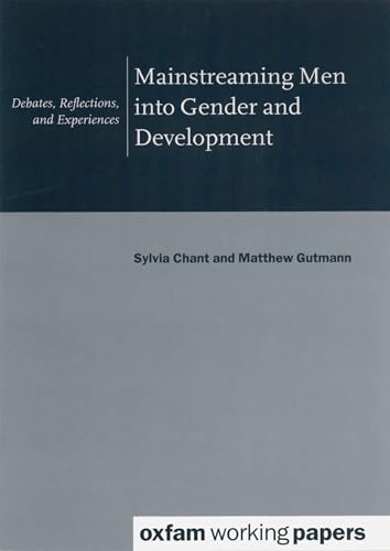 Beispielbild fr Mainstreaming Men into Gender and Development zum Verkauf von Ria Christie Collections