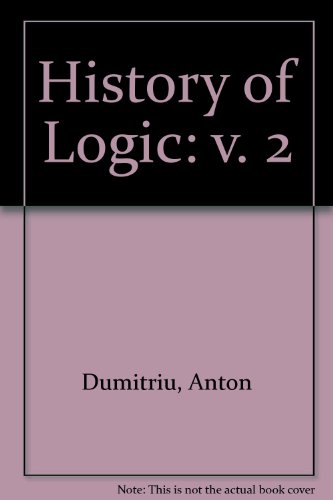 9780856261411: History of Logic