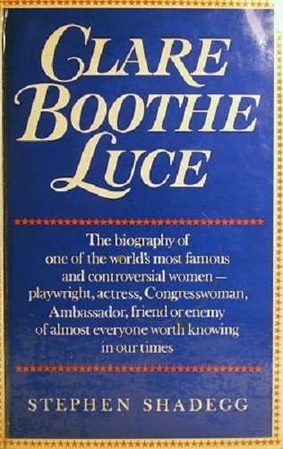 9780856320170: Clare Boothe Luce