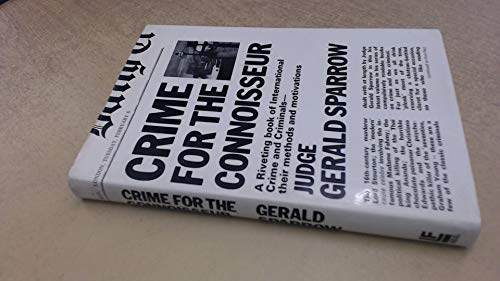 Imagen de archivo de Crime for the Connoisseur a la venta por BookHolders