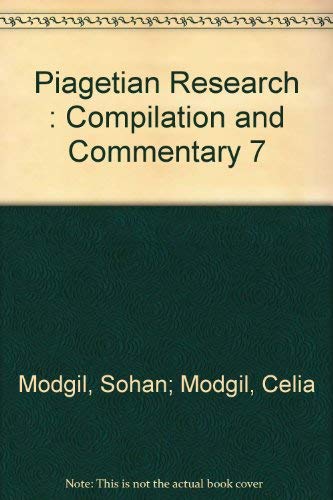 9780856331077: Piagetian Research: v. 7: Compilation and Commentary
