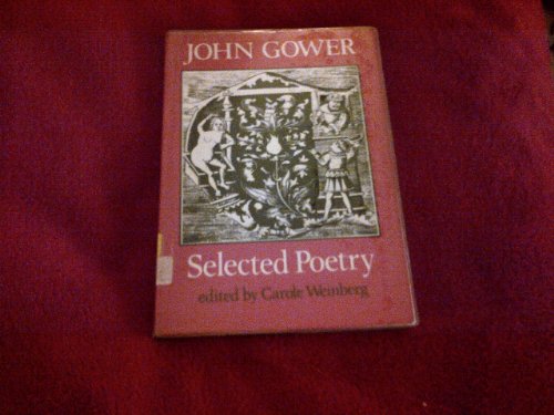 Beispielbild fr John Gower: Selected Poetry zum Verkauf von Ammareal