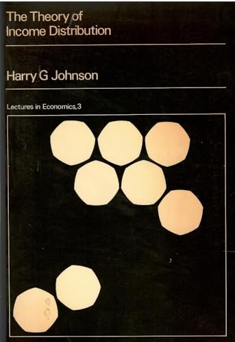 Beispielbild fr The Theory of Income Distribution (Volume 3) zum Verkauf von Anybook.com