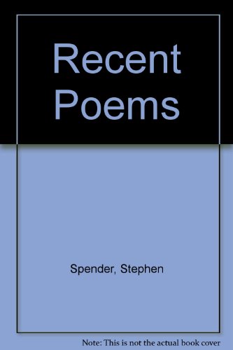 Recent Poems