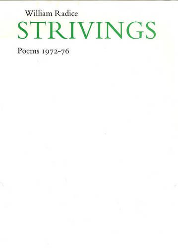 Stock image for Strivings: Poems 1972-1976
