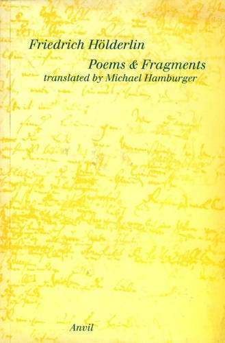 9780856462450: Poems and Fragments: No. 24 (Poetica)