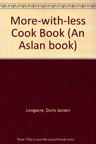 9780856480799: More-with-less Cook Book