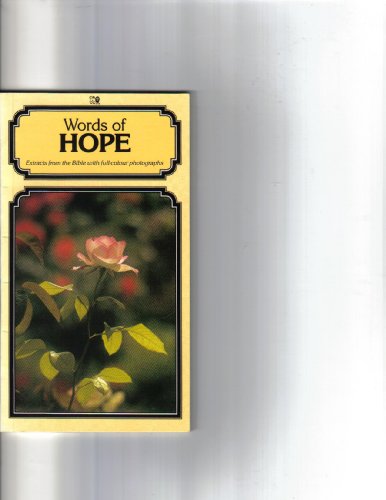 Stock image for Words of Hope: Good News Bible for sale by Goldstone Books