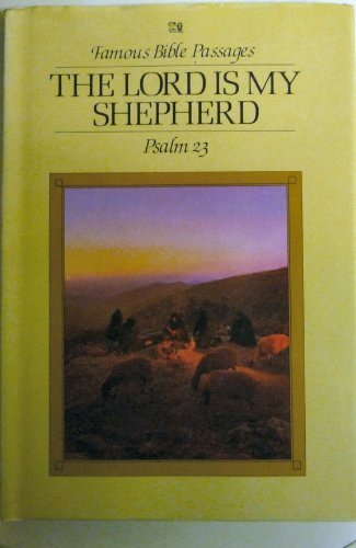 Imagen de stock para The Lord is My Shepherd (Famous Bible passages)