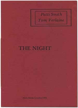 The Night (9780856520242) by Patti Smith; Tom Verlaine