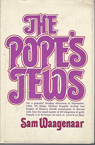 Beispielbild fr The Pope's Jews zum Verkauf von About Books