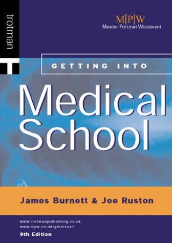 Stock image for Getting into Medical School (Getting into Course Guides) for sale by Reuseabook