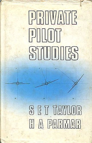 Beispielbild fr Private Pilot Studies zum Verkauf von Bernhard Kiewel Rare Books