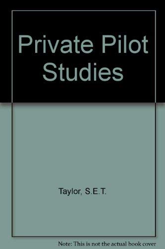 Stock image for Private Pilot Studies for sale by AwesomeBooks