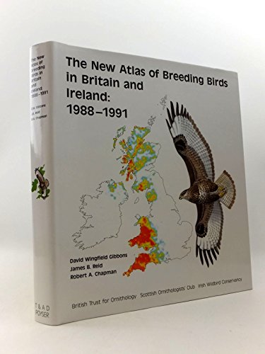 Beispielbild fr The New Atlas of Breeding Birds in Britain and Ireland, 1988-1991 zum Verkauf von Better World Books Ltd