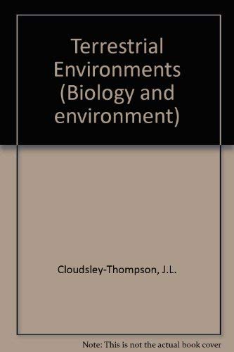 Stock image for Terrestrial Environments for sale by Neil Shillington: Bookdealer/Booksearch