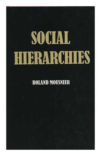 9780856640155: Social hierarchies: 1450 to the present;