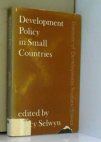 9780856642821: Development Policy in Small Countries