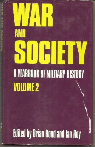 Imagen de archivo de War and Society 1976: A Year Book of Military History a la venta por Phatpocket Limited