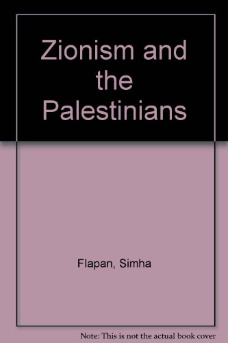 9780856644993: Zionism and the Palestinians