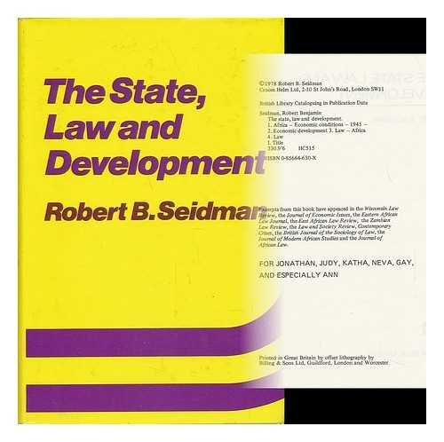 State, Law and Development