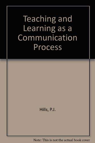 Beispielbild fr Teaching and Learning as a Communication Process zum Verkauf von NEPO UG