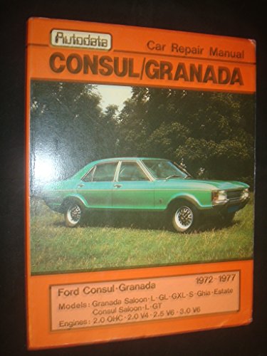 Autodata Car Repair Manual for consul/granada