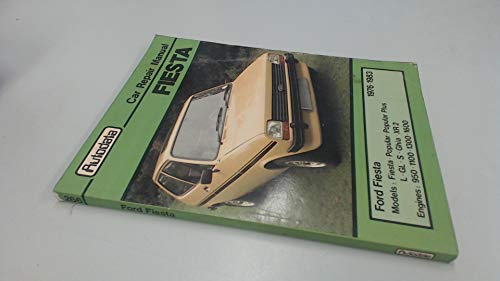 Stock image for Ford Fiesta 1976-83 : Autodata Car Manual for sale by Sarah Zaluckyj