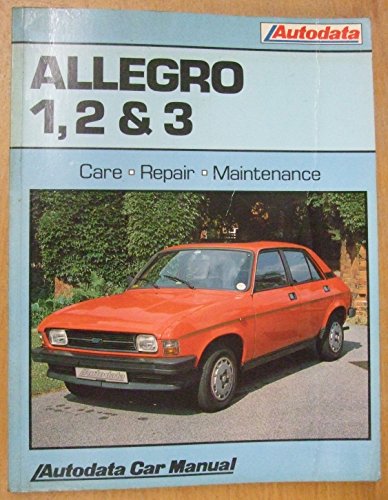 Stock image for Austin Allegro 1, 2 & 3, 1973-83 Workshop Manual for sale by WorldofBooks
