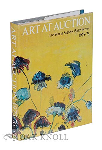 Stock image for Art at Auction: The Year at Sotheby Parke Bernet 1975-76 for sale by R Bookmark