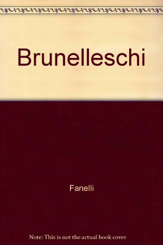 9780856672095: Brunelleschi