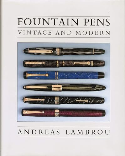 Beispielbild fr Fountain Pens: Vintage and Modern zum Verkauf von Westsider Rare & Used Books Inc.