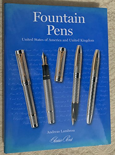 Beispielbild fr Fountain Pens: United States of America and United Kingdom zum Verkauf von GF Books, Inc.