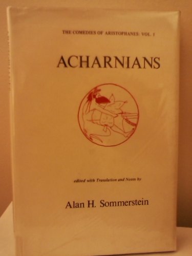 Beispielbild fr THE COMEDIES OF ARISTOPHANES. VOL. 1. ACHARNIANS. zum Verkauf von Any Amount of Books
