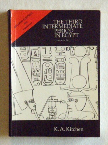 Beispielbild fr The Third Intermediate Period in Egypt (1100-650 B.C.) zum Verkauf von Blackwell's