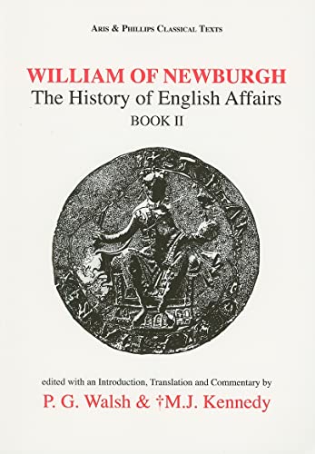 Beispielbild fr The History of English Affairs. Book II zum Verkauf von Blackwell's