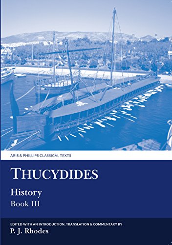 Beispielbild fr Thucydides: History Book III zum Verkauf von Blackwell's