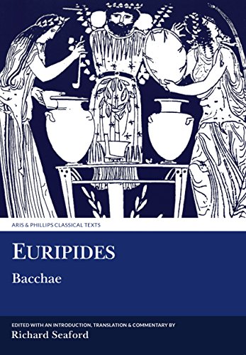 Imagen de archivo de Euripides: Bacchae (Aris Phillips Classical Texts) a la venta por Front Cover Books