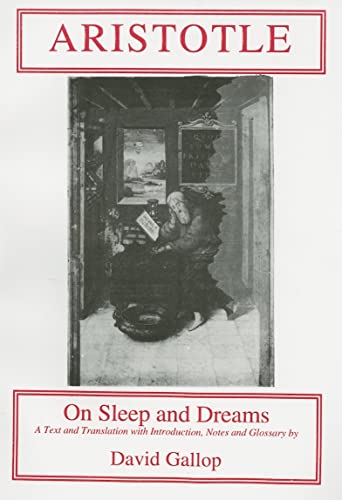9780856686757: Aristotle: On Sleep and Dreams (Aris & Phillips Classical Texts)