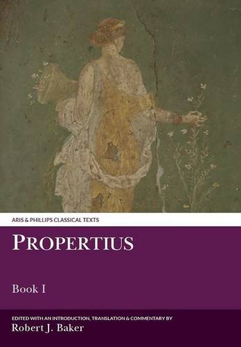 Stock image for Propertius I for sale by Powell's Bookstores Chicago, ABAA