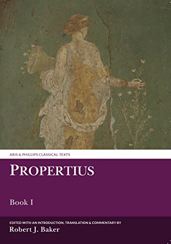 9780856687303: Propertius: Book I (Aris & Phillips Classical Texts)
