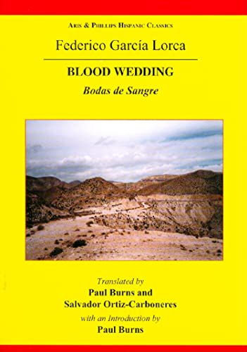 Beispielbild fr Blood Wedding (Hispanic Classics) (Aris & Phillips Hispanic Classics) zum Verkauf von AwesomeBooks
