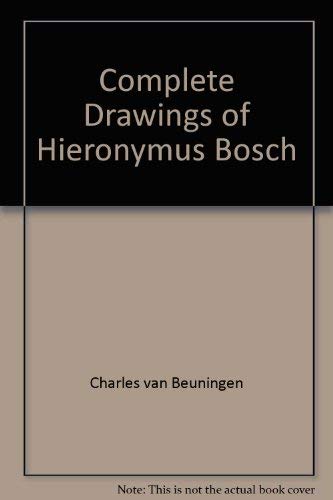 Stock image for The Complete Drawings of Hieronymus Bosch for sale by Better World Books