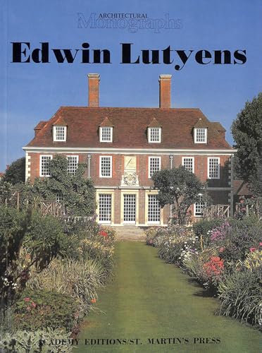 Beispielbild fr Edwin Lutyens (Architectural Monographs) zum Verkauf von A Book By Its Cover